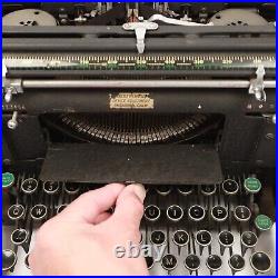 1903 Rare Antique Underwood Champion Typewriter Steel Vintage Typewriter Works