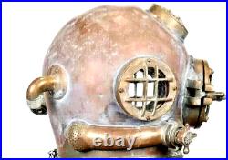 1944 Miller Dunn Us Navy Mark V Rare Antique Diving Helmet