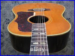 1957 Gibson Country Western acoustic guitar NATURAL FINISH vintage flattop rare
