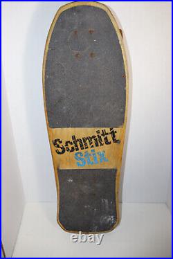 1980s Rare Vintage Natural SCHMITT STIX Jailbird Lucero Skateboard Motobilt Zaza