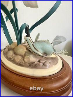 1987 Franklin Mint Porcelain Golden Carp RARE Vintage Antique Collectible 12.5