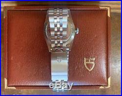 1988 Rolex Tudor Presidential Day Date 94510. Box, Tag & More Rare Buckley Dial