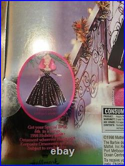 1998 Vintage RARE Mattel Happy Holidays Special Edition Barbie#20200