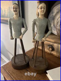 2 beautiful Vintage And Rare Santibelli cage dolls 12 Inch Religious Figures
