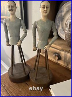 2 beautiful Vintage And Rare Santibelli cage dolls 12 Inch Religious Figures