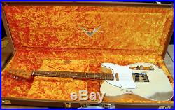 2019 Fender 1960 Telecaster Heavy Relic Aged Vintage White Black Bound Body RARE