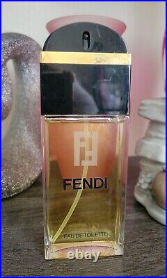 3.4 ounce Vintage Fendi Eau De Toilette- RARE LARGE 100 ml discontinued