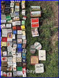 385 Boxes rare antique Vintage Retro Safety Matches Bundle Lot Oil Tobacco