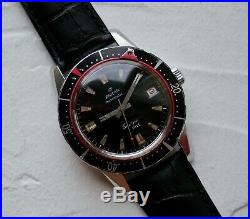 40mm Rare Vintage Enicar Sherpa Dive Seapearl Watch 1950s