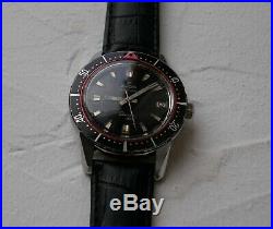 40mm Rare Vintage Enicar Sherpa Dive Seapearl Watch 1950s