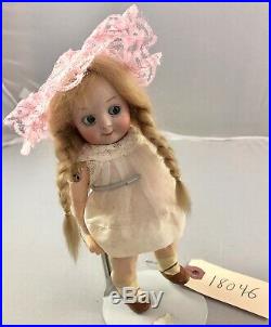 7 Antique German Bisque Head Heubach 9573 Googly Doll! Rare! Adorable! 18046