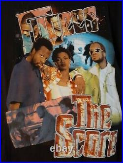 90s THE FUGEES LAURYN HILL The Score bay club Rare Vintage Rap Tee T Shirt 2X