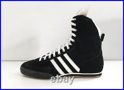 ADIDAS Vtg OG Hercules Rocky Leather Boots 11 Zipped Mercury Boxing Champ Shoes