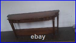 Affordable Antique Rare Find Sheraton Regency Mahogany Stamped Sofa Table