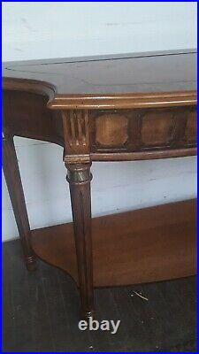 Affordable Antique Rare Find Sheraton Regency Mahogany Stamped Sofa Table