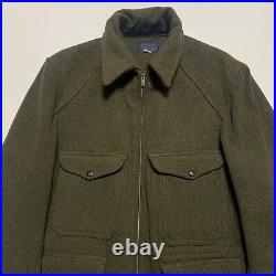 Antique 1930s Pendleton Wool Cruiser Hunting Jacket Coat 42 Green RARE Vintage