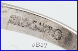 Antique 1950s $10,000 4ct Colombian Emerald Diamond HALO Platinum Ring RARE READ