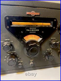 Antique Collins Model 75A-3 Ham Radio Receiver / Rare Vintage Radio Equipment