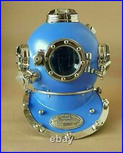 Antique Deep Sea Divers Rare Vintage Diving Helmet, U. S Navy Mark V Diving