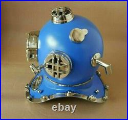 Antique Deep Sea Divers Rare Vintage Diving Helmet, U. S Navy Mark V Diving