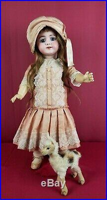 Antique German Bisque Head Doll Simon Halbig 719 S12H DEP RARE Mold Adorable