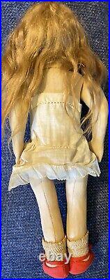 Antique Rare Hard To Find 14 C1920 Lenci Doll