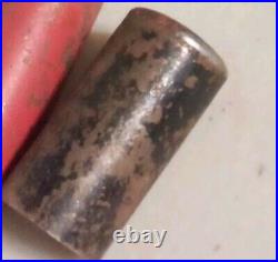 Antique Rudolph's Lipstick Lighter Vintage Extremely Rare! Red Gas Untested E34