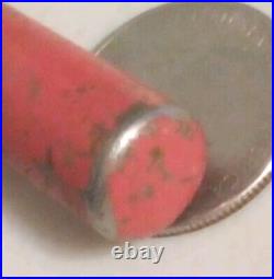 Antique Rudolph's Lipstick Lighter Vintage Extremely Rare! Red Gas Untested E34