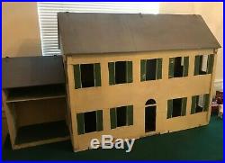 Antique Tynietoy New England Townhouse Model Dollhouse Early and Rare