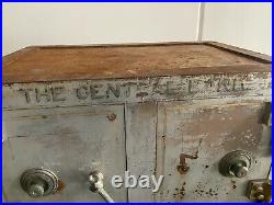 Antique Vault Bank Safe Heavy Duty Vintage Rare Need Restoration 36 x 24 x 42