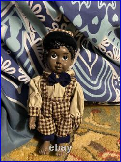 Antique Vintage Collectible RARE Boy Porcelain Doll