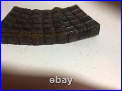 Antique Vintage Crocodile -bakalite Clutch Bag Rare