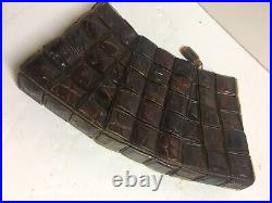 Antique Vintage Crocodile -bakalite Clutch Bag Rare