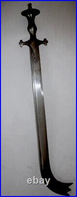 Antique Vintage DAMASCUS KORA Sword Handmade Period Rare Collectible