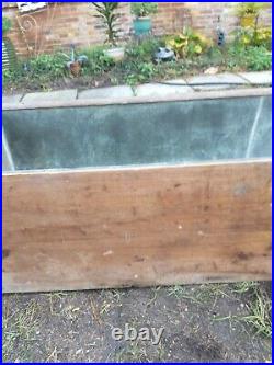 Antique Vintage Old Patina COPPER Cowboy BATHTUB Exposed Dovetails! WOW! RARE