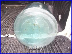 Antique Vintage Rare 12 Gallon 1926 Glass Water Bottle Jug Carboy Demijohn