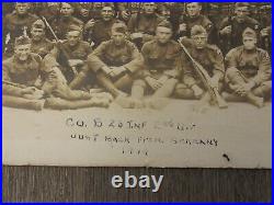 Antique/Vintage Rare 1919 CO. B 23rd INFANTRY 2nd. Division TROOPS Back Home