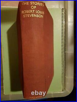 Antique Vintage Rare 1st Edt The Stories of Robert Louis Stephenson Book 1928