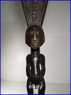 Antique, Vintage, Rare Songye Chief's Staff, Handmade In DRC