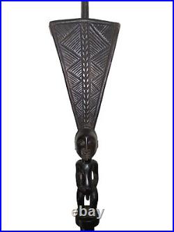 Antique, Vintage, Rare Songye Chief's Staff, Handmade In DRC