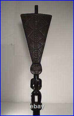 Antique, Vintage, Rare Songye Chief's Staff, Handmade In DRC