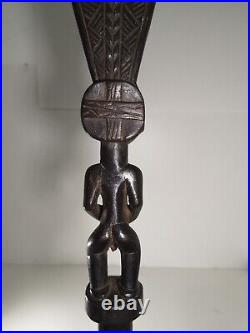 Antique, Vintage, Rare Songye Chief's Staff, Handmade In DRC