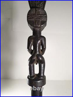 Antique, Vintage, Rare Songye Chief's Staff, Handmade In DRC