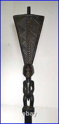 Antique, Vintage, Rare Songye Chief's Staff, Handmade In DRC