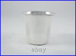 Antique Vintage Rare South African Goldware Sterling Silver Christening Mug Cup