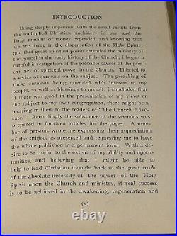 Antique Vintage THE HOLY SPIRIT GRIEVED By GEORGE SIGLER BOOK 1902 RARE