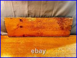 Antique Wooden Race Track Sign Original Vintage Early Auto Car Horse Racing Rare