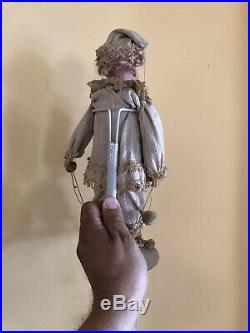 Antique doll Puppet Rare Musical Toy