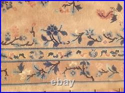 Antique unique Chinese Art Rug Carpet Vintage Rare 190x121-cm / 74.8x47.6-inches