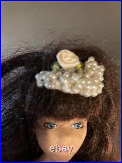 Antiquecrocheted Vintage1988 Doll Greata(signed)collectors 11.5 Dollrare#310